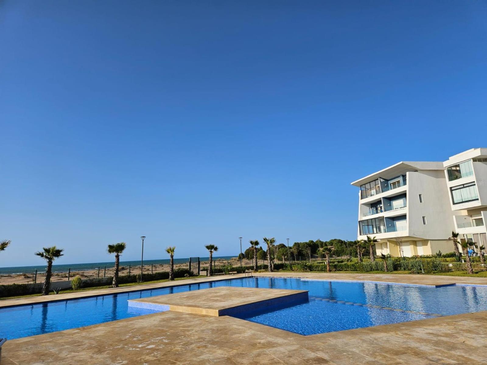 Sidi Rahal Blue View, Beachfront Wide Seaview With Pool Exterior photo